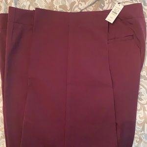 Brand new Talbots bi-stretch straight leg pants